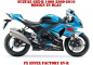 Preview: Beispiel Bild für die Farben, EV-R Blau für Suzuki GSX-R 1000 2009-2016